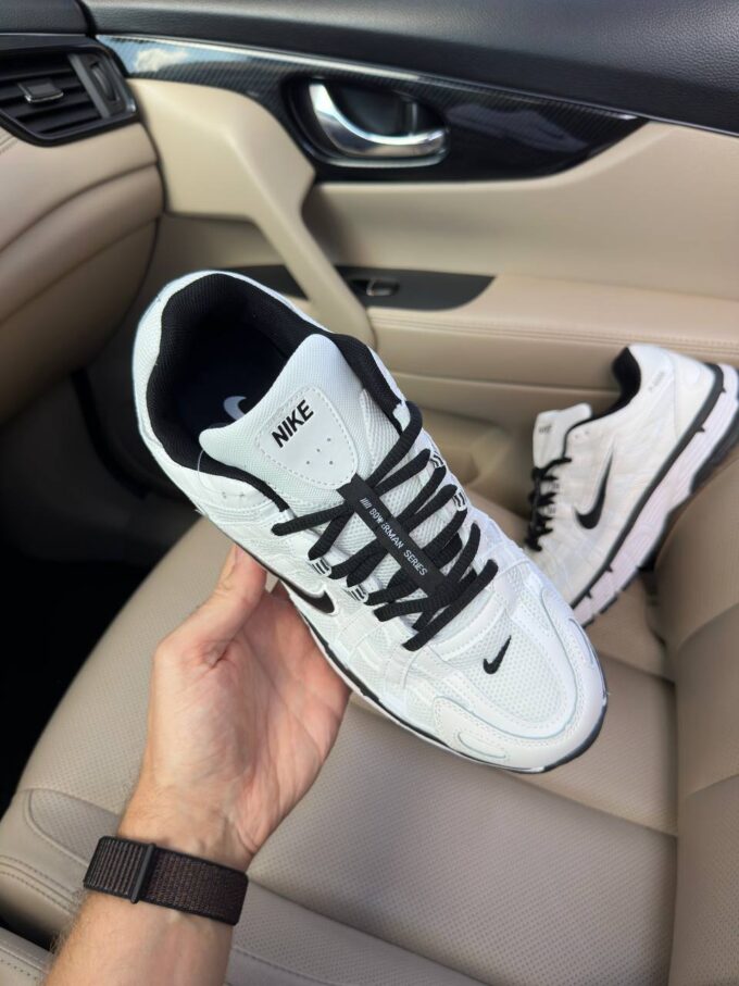 Nike P-6000 White Black - Зображення 3