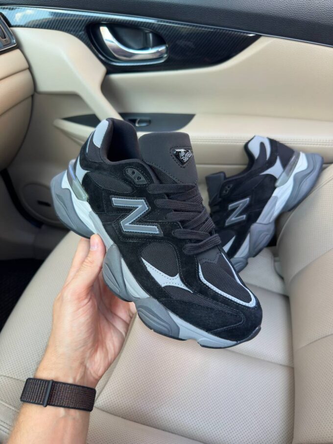 New Balance 9060 Black Grey - Зображення 2