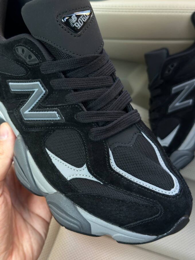 New Balance 9060 Black Grey - Зображення 4