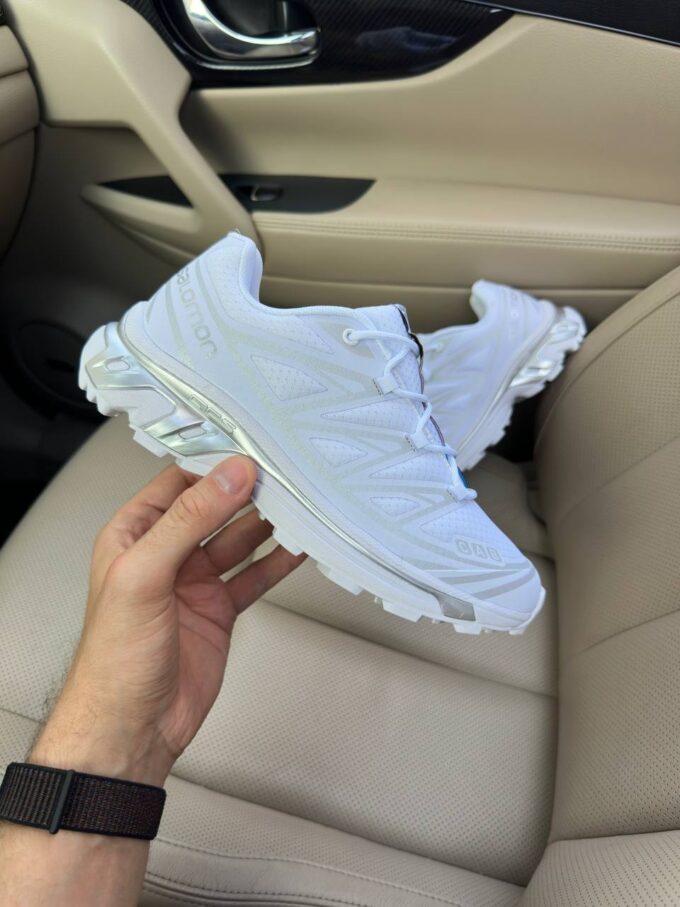 Salomon XT-6 White Silver