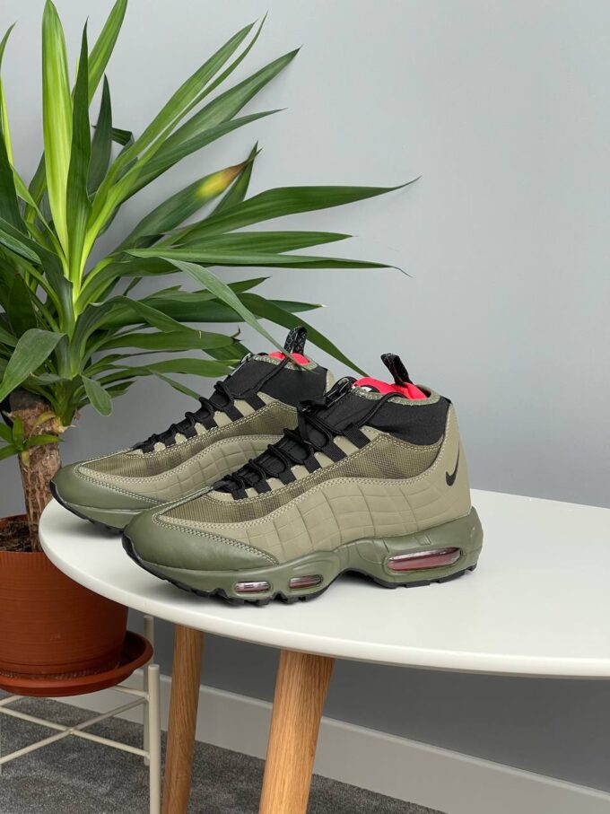 Nike Air Max 95 Sneakerboot Khaki - Зображення 2