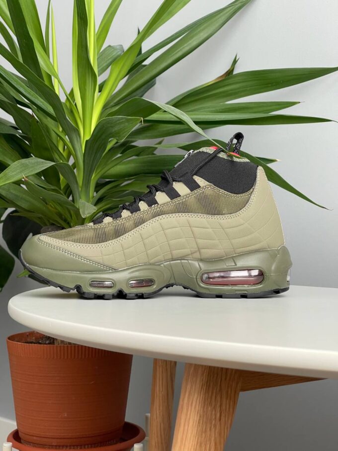 Nike Air Max 95 Sneakerboot Khaki - Зображення 3