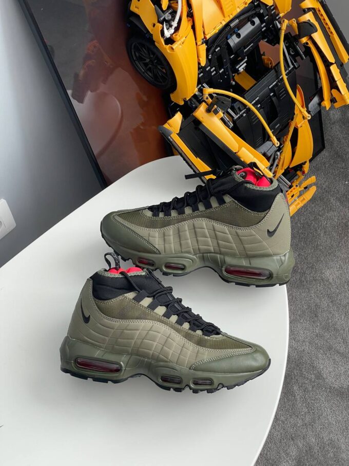 Nike Air Max 95 Sneakerboot Khaki - Зображення 5