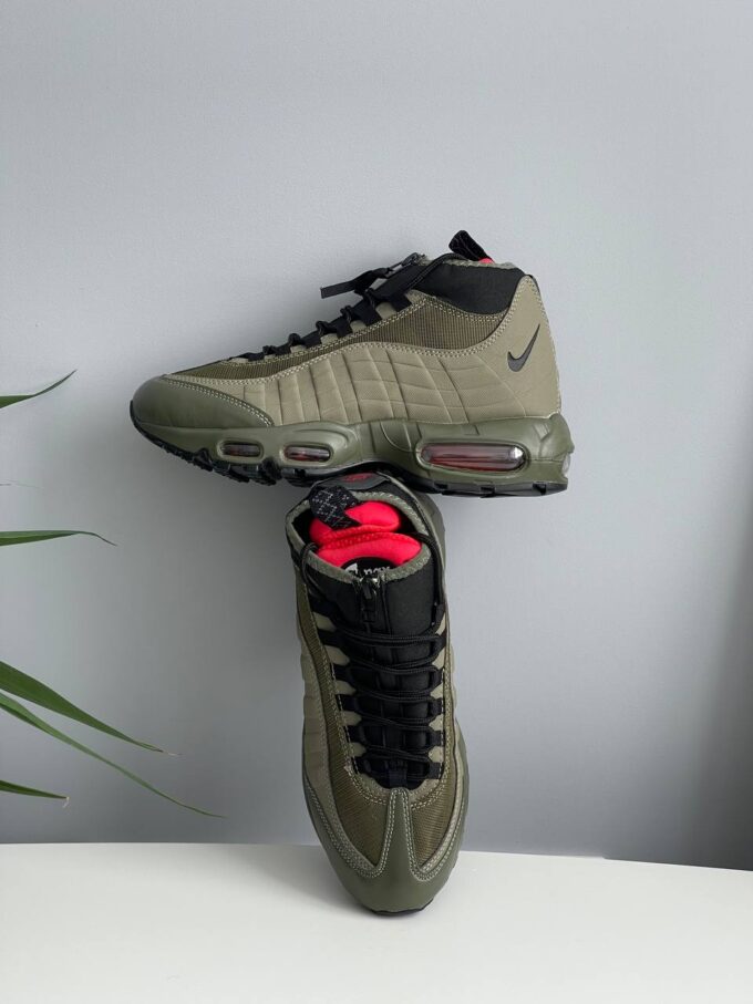 Nike Air Max 95 Sneakerboot Khaki - Зображення 4