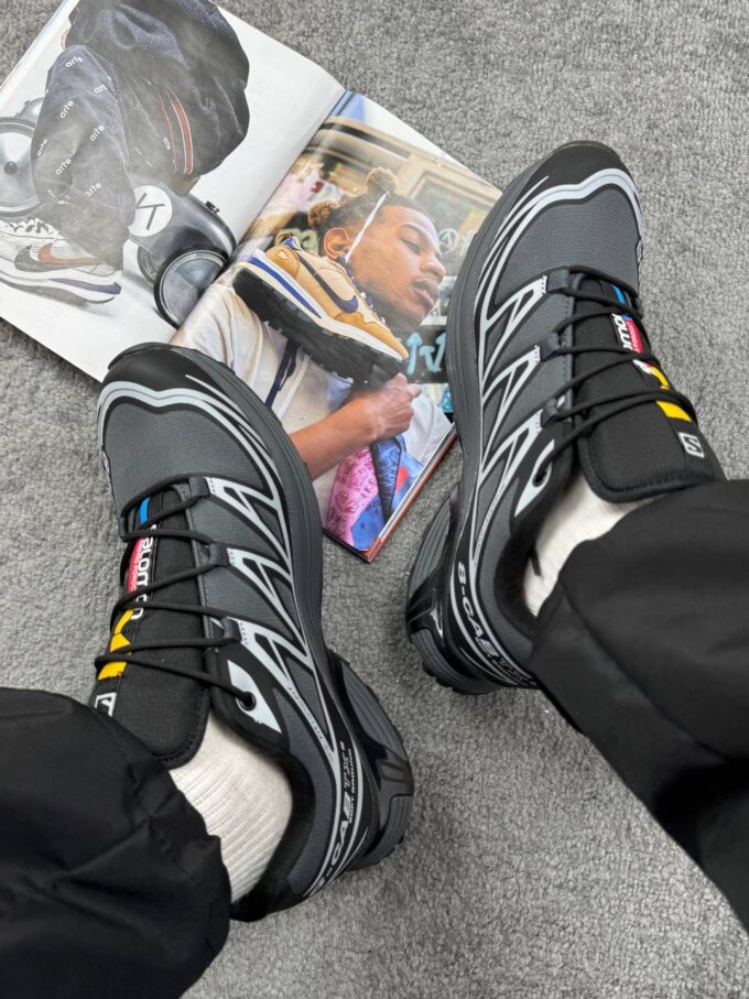 Salomon 8-CAB TX6 Gore-Тex Grey White - Зображення 6