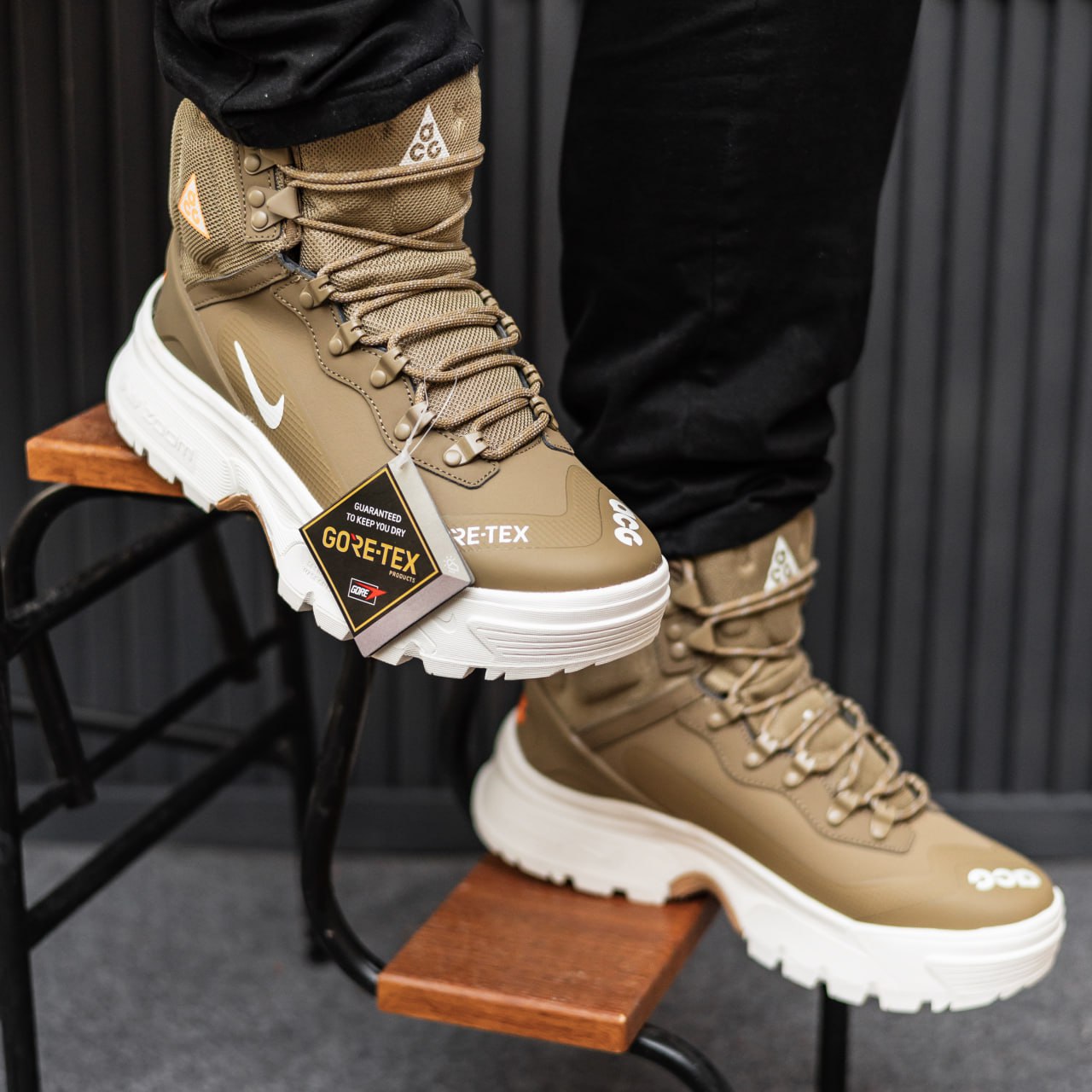 Nike ACG Zoom Gaiadome GORE-TEX Khaki - Зображення 2