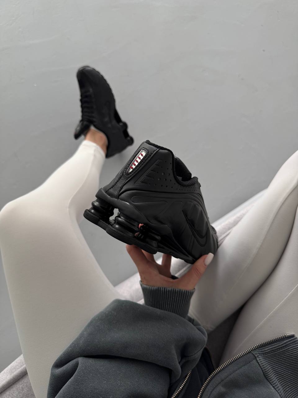 Nike Shox R4 Black - Зображення 6