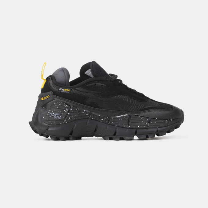 Reebok Zig Kinetica Il Edge Black Gray Cordura