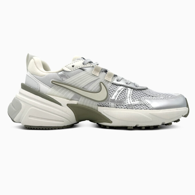 Nike V2K Runtekk Silver Olive White - Зображення 2