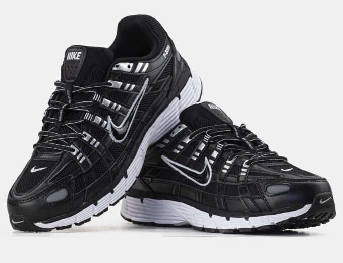 Nike P-6000 Black Gray White - Зображення 4