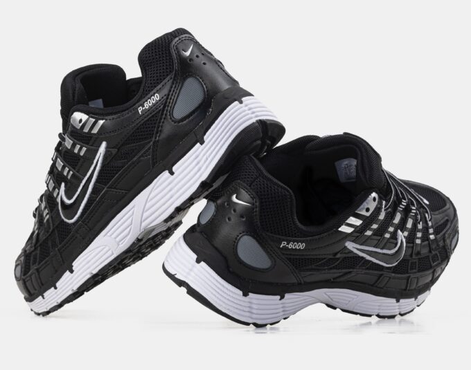 Nike P-6000 Black Gray White - Зображення 5