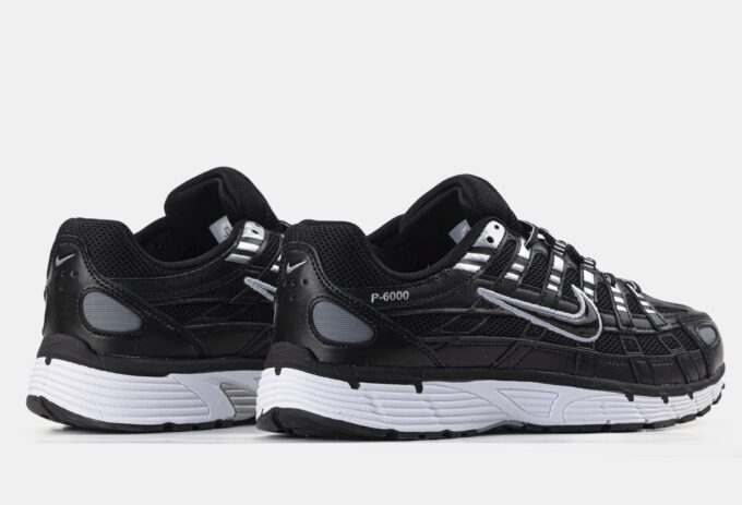 Nike P-6000 Black Gray White - Зображення 6