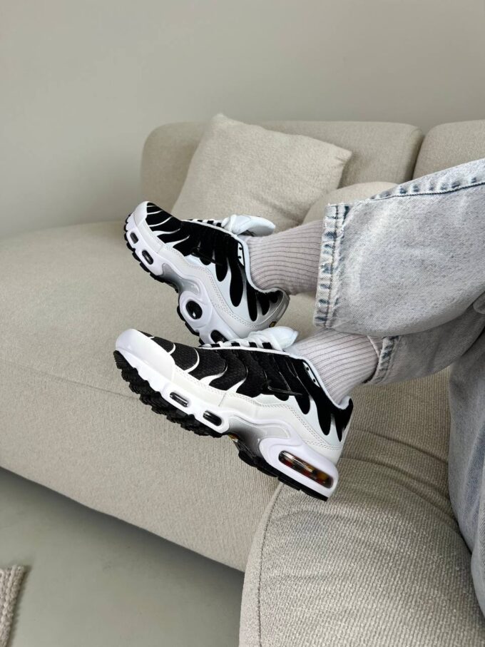 Nike Air Max Plus TN White Black - Зображення 3