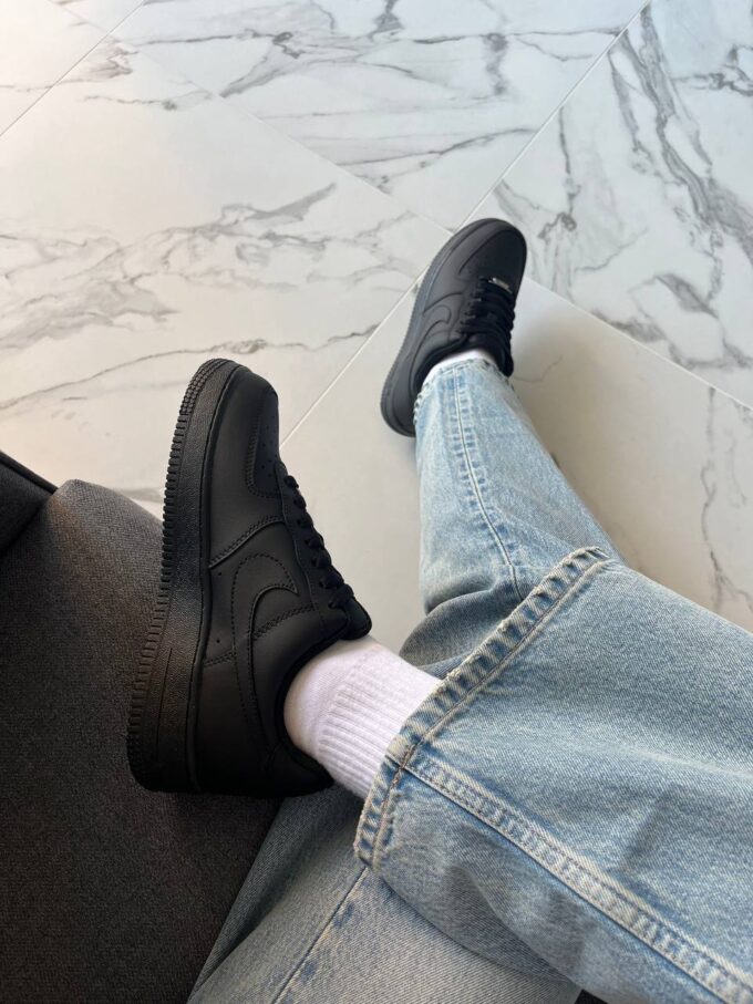 Nike Air Force 1 Low Black - Зображення 5