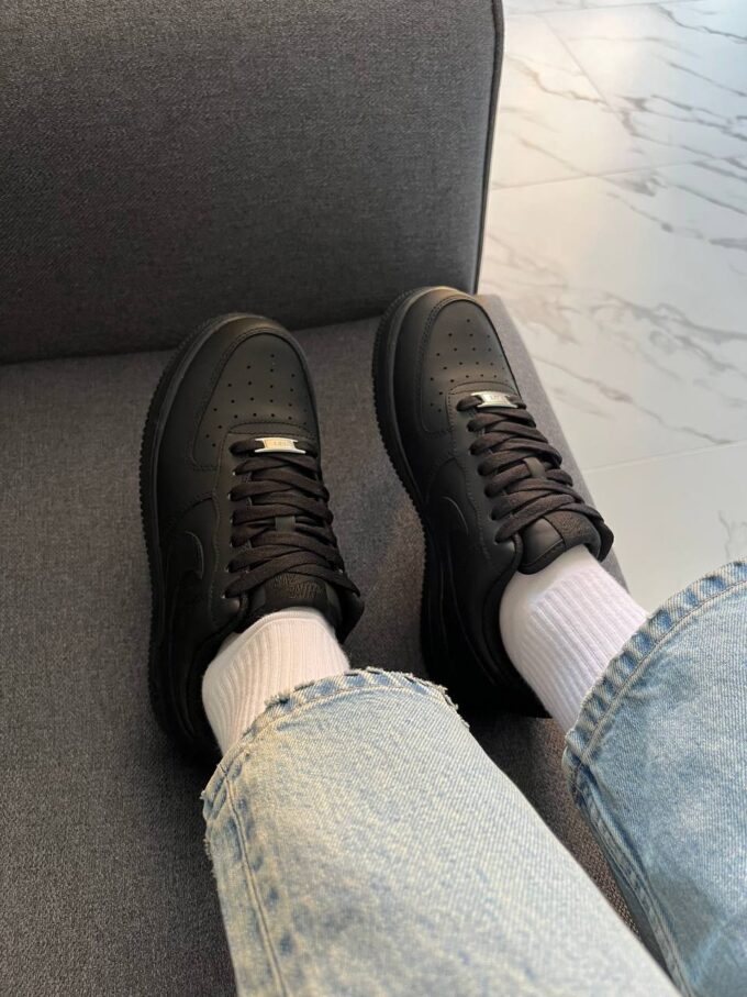 Nike Air Force 1 Low Black - Зображення 4