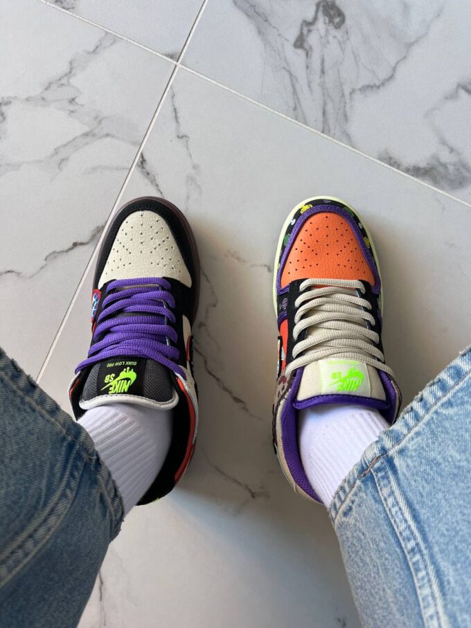 Nike Dunk SB Halloween Custom - Зображення 4