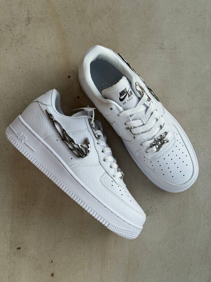 Nike Air Force 1 Low Molten Metal Silver - Зображення 5