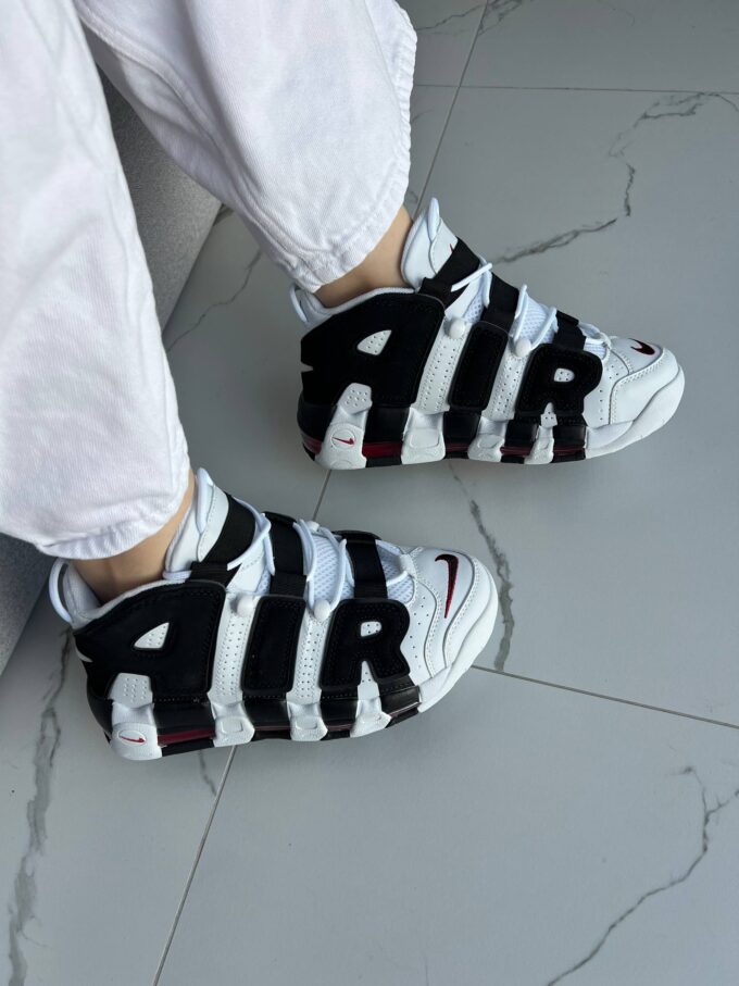 Nike Air More Uptempo White Black