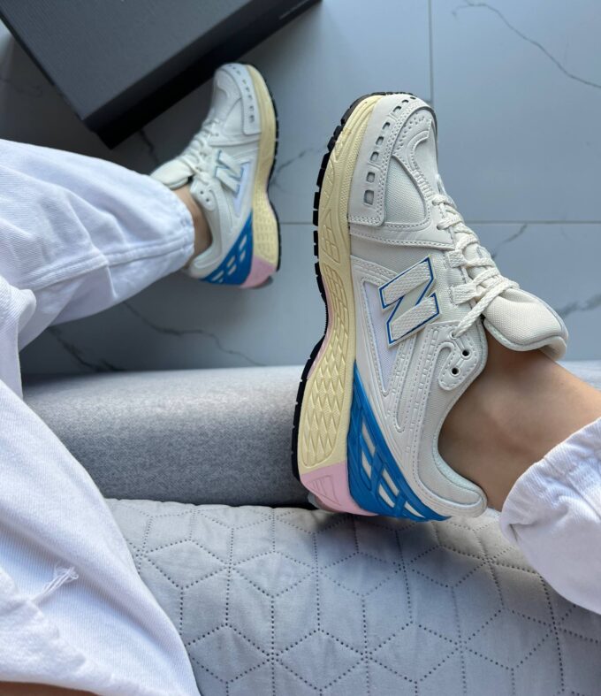 New Balance 1906R Cordura White Blue Pink - Зображення 6