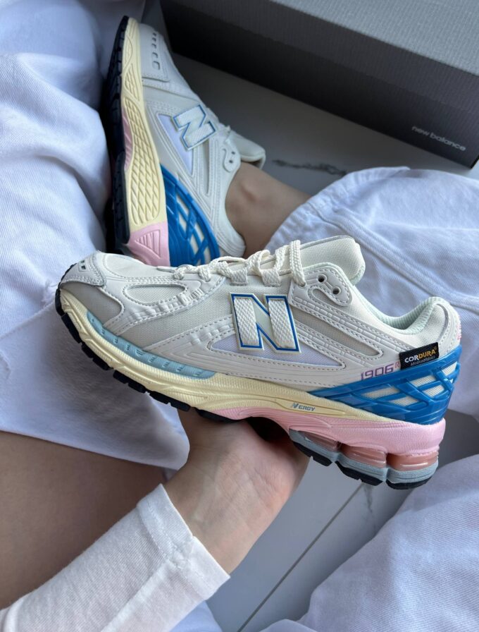 New Balance 1906R Cordura White Blue Pink
