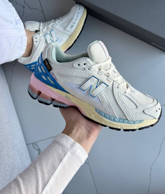 New Balance 1906R Cordura White Blue Pink - Зображення 2