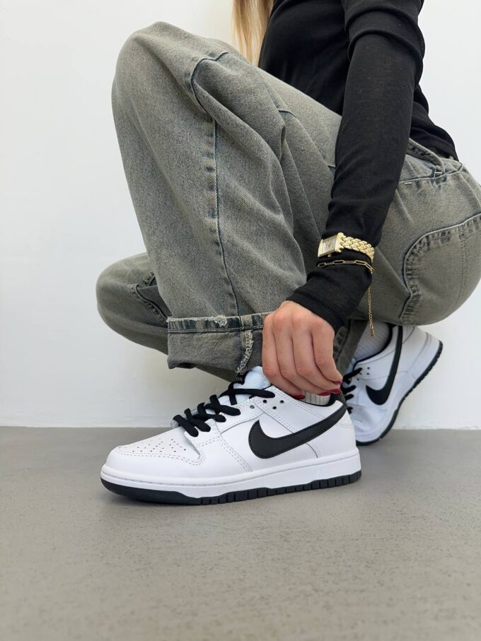 Nike SB Dunk Low White Black