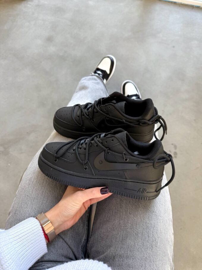 Nike Air Force 1 Low Black - Зображення 2