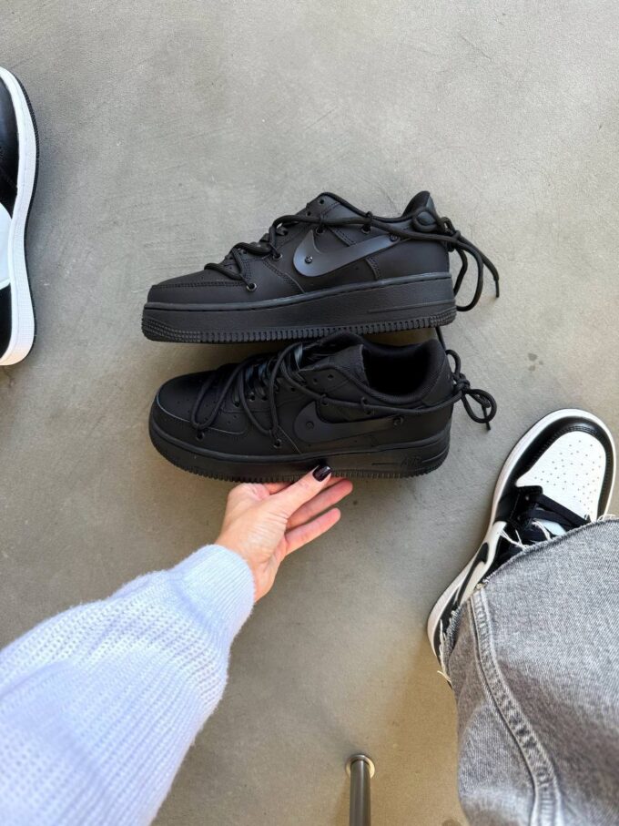 Nike Air Force 1 Low Black - Зображення 5