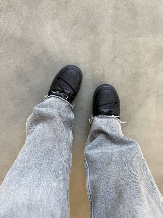 Nike Air Force 1 Low Black - Зображення 7