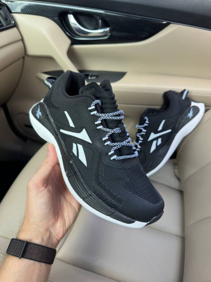 Reebok Zig Kinetica Black White - Зображення 2