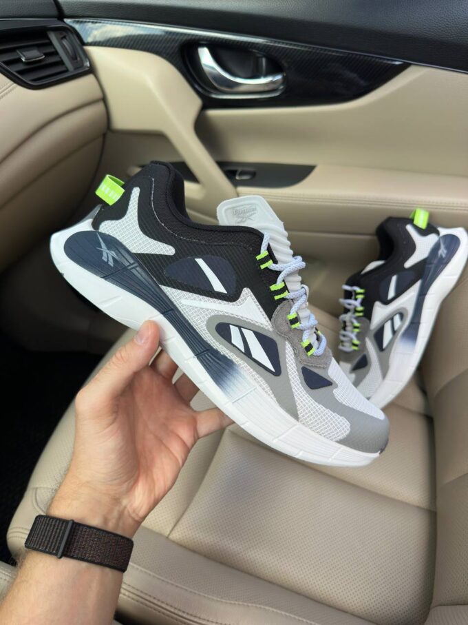 Reebok Zig Kinetica White Grey Black