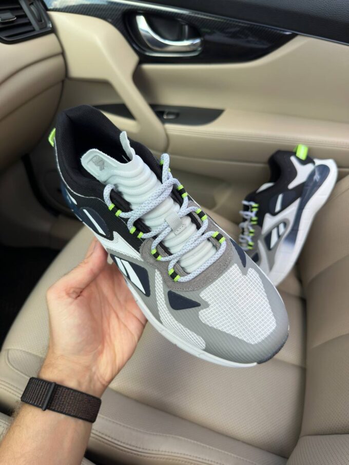 Reebok Zig Kinetica White Grey Black - Зображення 3