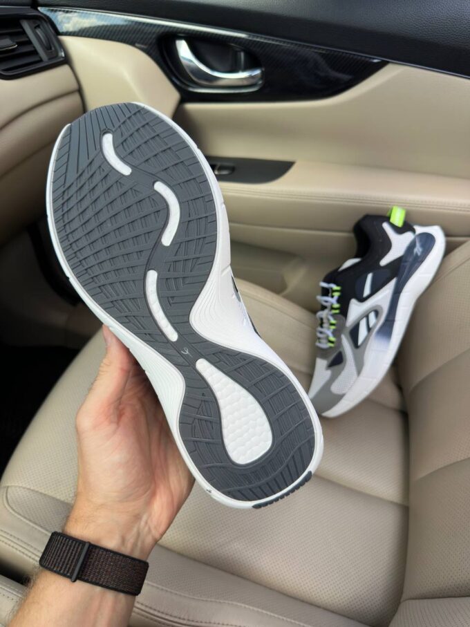 Reebok Zig Kinetica White Grey Black - Зображення 7