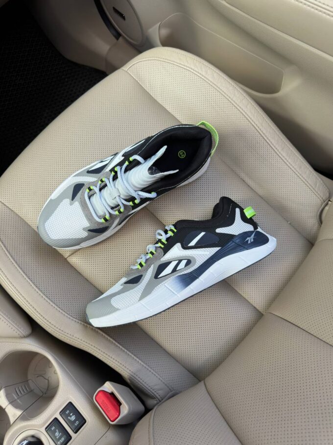 Reebok Zig Kinetica White Grey Black - Зображення 8