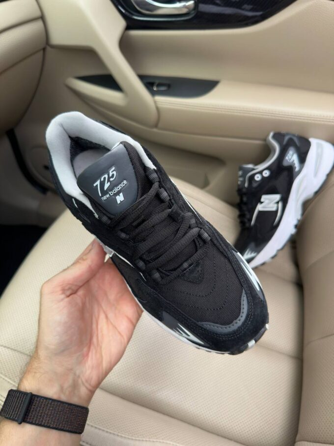New Balance 725 Black White Thermo - Зображення 3
