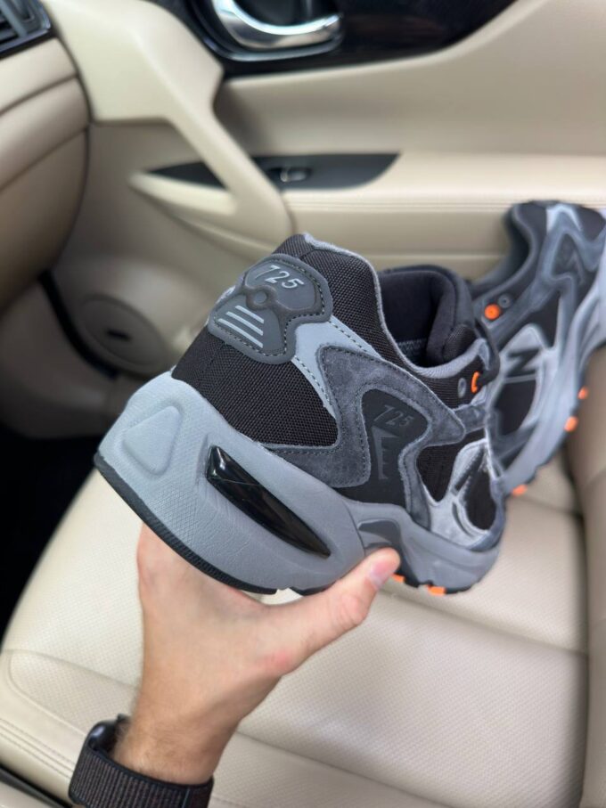 New Balance 725 Dark Grey Orange Thermo - Зображення 6