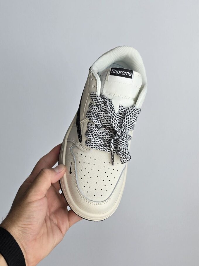 Nike Air Jordan 1 Low ×  Travis Scott Milk Black - Зображення 3
