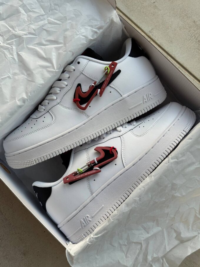 Nike Air Force 1 '07 PRM Mousqueton Swoosh Rouge DH7579-100 - Зображення 3