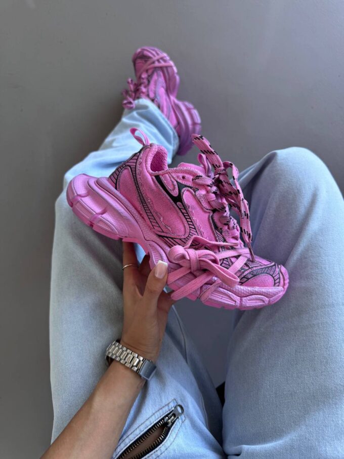 Balenciaga 3XL Vintage Pink Black