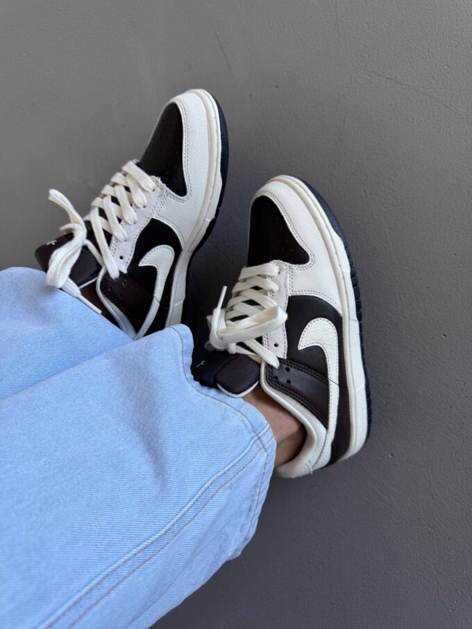 Nike SB Dunk Dark Brown Cracked Skin - Зображення 3