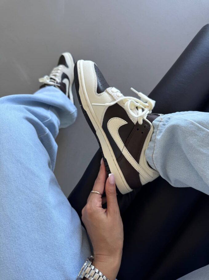 Nike SB Dunk Dark Brown Cracked Skin - Зображення 6