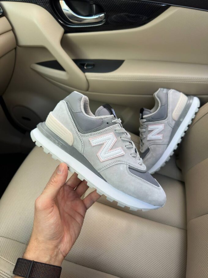 New Balance 574 Legacy Light Gray Pink Thermo