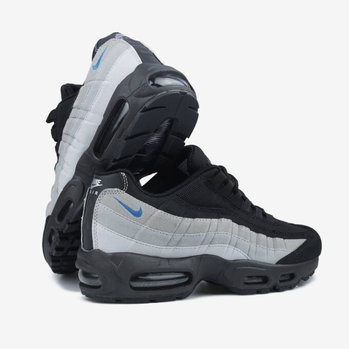 Nike Air Max 95 Black Grey Blue - Зображення 5