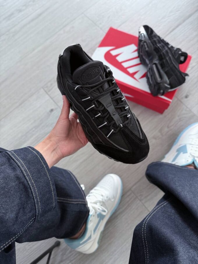 Nike Air Max 95 Comme des Garcons Black - Зображення 2