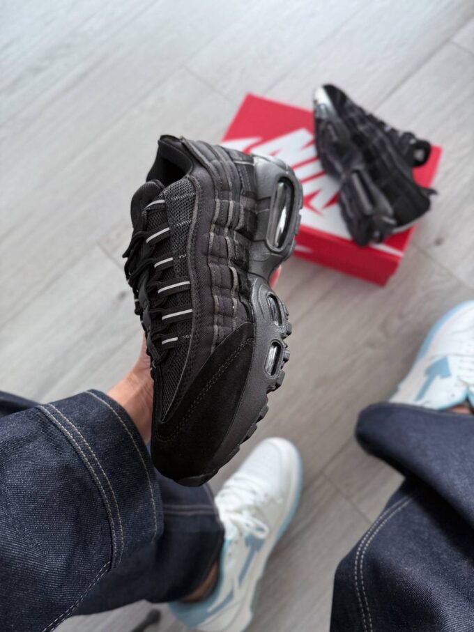 Nike Air Max 95 Comme des Garcons Black - Зображення 3