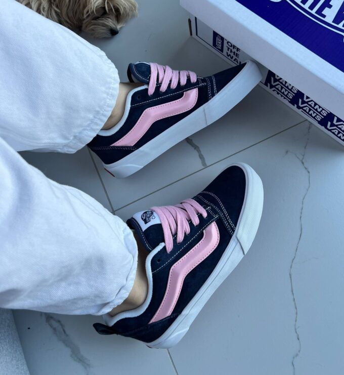 Vans KNU Skool Blue Pink - Зображення 2