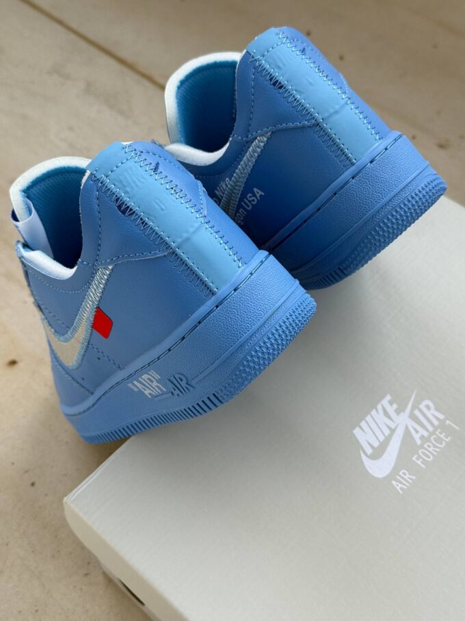 Nike Air Force 1 Low Off-White MCA University Blue - Зображення 4