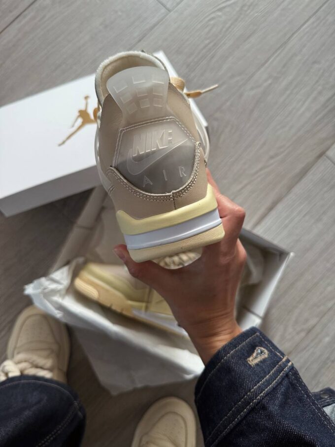 Nike Jordan 4 Retro Off-White Sail - Зображення 6
