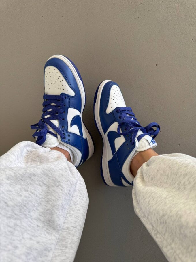 Nike SB Dunk Blue White - Зображення 5