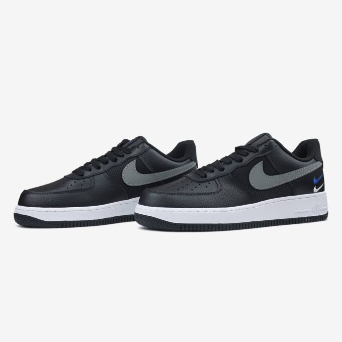 Nike Air Force 1 Low Se Mini Swoosh Casual Shoes Black - Зображення 4